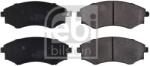 Febi Bilstein Set Placute Frana, Frana Disc Punte Fata 16681 Daewoo Korando/Musso