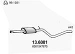 ASSO Toba Esapamet Intermediara 13.6001 Dacia Logan Renault Logan I (13.6001)