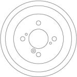 TRW Tambur Frana Db4476 Suzuki Swift Iv