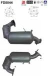 AS Filtru Funingine/Particule, Sist. De Esapament Fd5044 Audi A4 B8/A5 (FD5044)