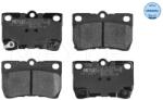 MEYLE Set Placute Frana, Frana Disc Puntea Spate 0252432315/W Lexus Gs/Is C/Is Ii (0252432315/W)