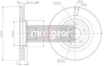 MAXGEAR Disc Frana Punte Fata 19-2364 Nissan Juke/Qashqai I Renault Koleos I (19-2364)