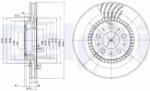 DELPHI Disc Frana Bg9514 Volvo S60 I/S70/S80 I/V70 I/V70 Ii/Xc70 I Cross Country (BG9514)