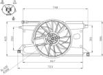 NRF Ventilator, Radiator 47961 Ford C-Max/Focus C-Max/Focus Ii (47961)