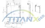 TitanX Intercooler, Compresor Ix149002 Scania R I