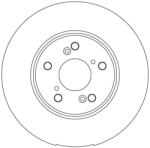 TRW Disc Frana Df6762S Honda Hr-V