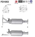 AS Filtru Funingine/Particule, Sist. De Esapament Fd1053 Volvo S60 I/V70 Ii (FD1053)