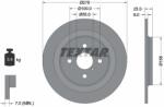 TEXTAR Disc Frana 92161903 Daihatsu Charade Viii Toyota Yaris (92161903)