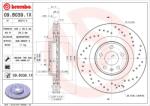 BREMBO Disc Frana 09. B039.1X Audi A4 B8/A5/Q5 Audi (Faw) Q5 B8 (09.B039.1X)