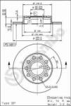 BREMBO Disc Frana 08.9136. 11 Audi 80 B4/A4 B6/A4 B7/Coupe B3 Audi (Faw) A4 B7 Seat Exeo