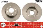 TRW Disc Frana Df2635 Daihatsu Charade Ii/Charade Iii/Charade Iv Faw (Tianjin) N3/N5