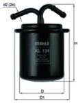 MAHLE Filtru Combustibil Kl134 Subaru Forester/Impreza/Legacy I/Legacy Ii/Legacy Iii
