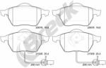 BRECK Set Placute Frana, Frana Disc 219380070110 Audi A4 B5/A4 B6/A4 B7/A6 C4/A6 C5