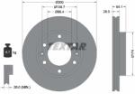 TEXTAR Disc Frana 92164500 Kia Carnival / Grand Carnival Iii