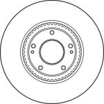 TRW Disc Frana Df4957S Hyundai Grandeur/Veloster/I30/I30 Kombi Kia Cee'D/Pro Cee'D