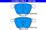 ATE Set Placute Frana, Frana Disc 13.0460-7188.2 Volvo Xc90 I