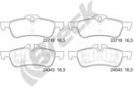 BRECK Set Placute Frana, Frana Disc 237160070400 Mini Mini (237160070400)