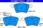 ATE Set Placute Frana, Frana Disc 13.0460-7154.2 Ford Galaxy I Seat Alhambra