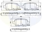 COMLINE Set Placute Frana, Frana Disc Cbp32307 Chevrolet Bolt Opel Ampera-E/Astra K (CBP32307)