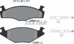 TEXTAR Set Placute Frana, Frana Disc 2088710 Seat Cordoba/Ibiza Ii/Toledo I Vw Caddy I