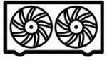 NRF Ventilator, Radiator 470170 Vw Tiguan