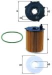 MAHLE Filtru Ulei Ox171/2D1 Citroën Berlingo/Berlingo Multispace/C-Elysee/C3 Ii/C3 Iii (OX171/2D1)