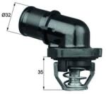 MAHLE Termostat, Lichid Racire Ti18189 Citroën Berlingo / Berlingo First/C2/C3 I/Nemo
