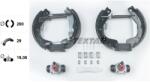 TEXTAR Set Saboti Frana 84058100 Holden Barina Opel Corsa C/Corsa Classic C