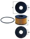 MAHLE Filtru Ulei Ox191D Ford Mondeo Iii/Transit/Transit Tourneo Jaguar X-Type I (OX191D)