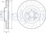DELPHI Disc Frana Bg9192C Mercedes-Benz Cls/Cls Shooting Brake