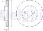 DELPHI Disc Frana Bg4952C Toyota C-Hr/Corolla (BG4952C)