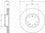 FERODO Disc Frana Ddf2782C Citroën Jumpy Iii/Spacetourer Opel Vivaro C/Zafira Life