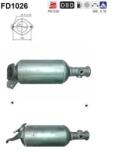 AS Filtru Funingine/Particule, Sist. De Esapament Fd1026 Nissan Interstar