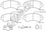 BRECK Set Placute Frana, Frana Disc 244670070310 Citroën Jumper Ii Fiat Ducato