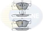 COMLINE Set Placute Frana, Frana Disc Cbp01010 Bmw 3/5 (CBP01010)