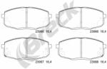 BRECK Set Placute Frana, Frana Disc 239660070110 Hyundai I30 Kia Carens I/Carens Ii (239660070110)