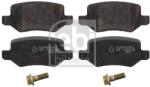 FEBI BILSTEIN Set Placute Frana, Frana Disc Puntea Spate 16525 Mercedes-Benz A-Class/B-Class (16525)