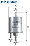 FILTRON Filtru Combustibil Pp836/5 Audi A4 B6/A4 B7/A6 C6