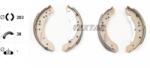 TEXTAR Set Saboti Frana 91071400 Renault Twingo Ii (91071400)