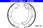 ATE Set Saboti Frana, Frana De Mana 03.0137-3020.2 Toyota Corolla Verso/Verso (03.0137-3020.2)