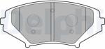 DELPHI Set Placute Frana, Frana Disc Lp1867 Mazda Rx-8 (LP1867)