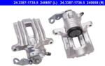 ATE Etrier Frana 24.3387-1736.5 Audi A1 Seat Ibiza Iv/Toledo Iv Skoda Fabia Ii/Rapid (24.3387-1736.5)
