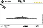 SWF Lamela Stergator 116167 Abarth 124 Alfa Romeo 166 Dodge Journey Honda Accord Vi