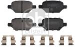 Febi Bilstein Set Placute Frana, Frana Disc Puntea Spate 177073 Chevrolet Trax Opel Mokka X