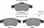TEXTAR Set Placute Frana, Frana Disc 2207301 Mercedes-Benz Citan/T-Class (2207301)