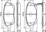 Bosch Set Placute Frana, Frana Disc 0986494682 Toyota Avensis/Verso (0986494682)