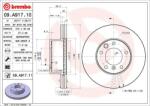 BREMBO Disc Frana 09. A917.11 Mercedes-Benz G-Class Puch G-Modell