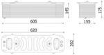 MAHLE Intercooler, Compresor Ci699000P Man Sl Ii/Tga/Tgs I/Tgx I/Tgx Ii Temsa Diamond