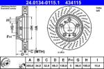 ATE Disc Frana 24.0134-0115.1 Porsche 911 (24.0134-0115.1)