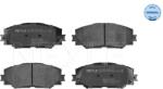MEYLE Set Placute Frana, Frana Disc Punte Fata 0252433617 Subaru Trezia Toyota Auris